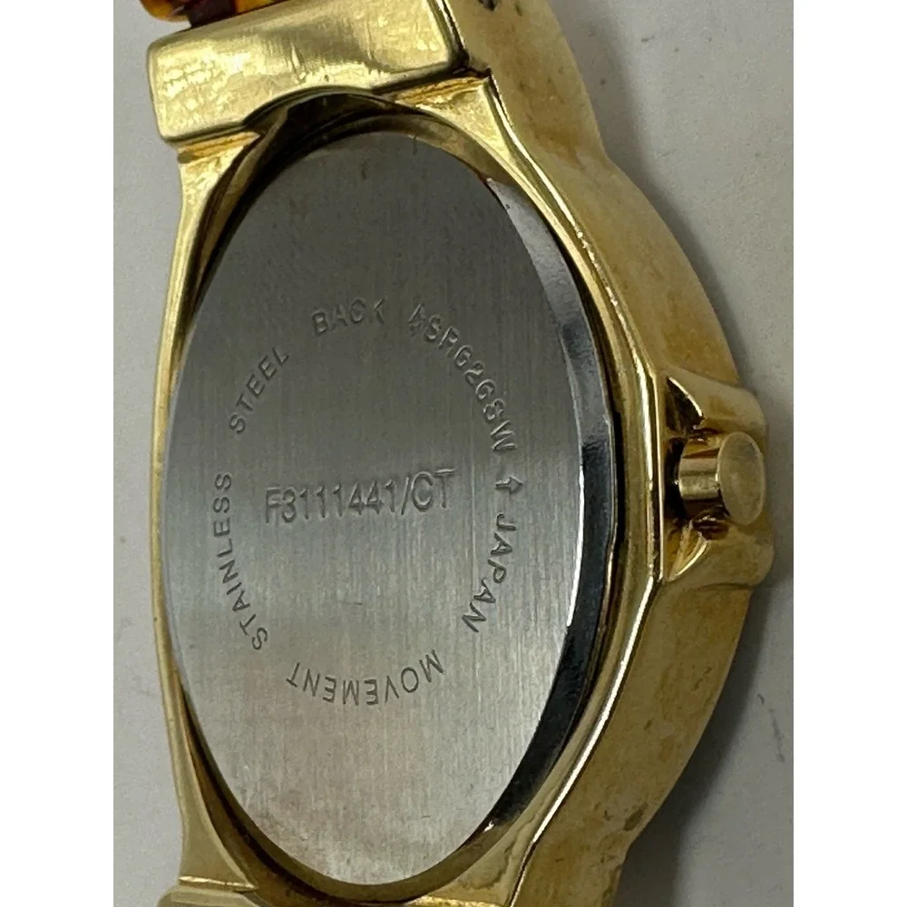 Avon Ladies Cuff Watch F3111441 New Battery 29MM‎ 6.25